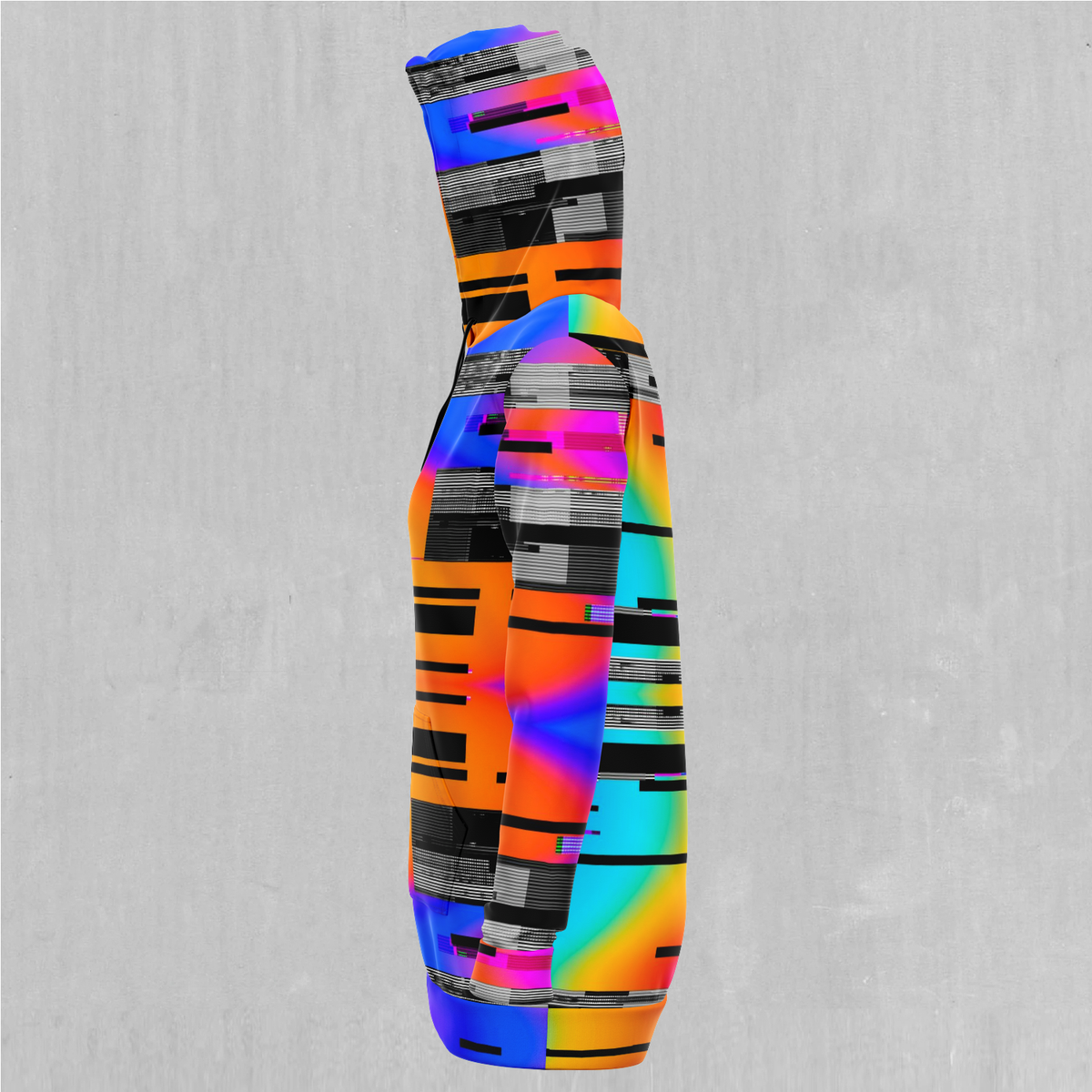 Spectrum Noise Hoodie Dress