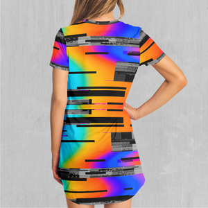 Spectrum Noise T-Shirt Dress