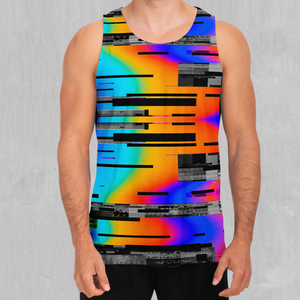 Spectrum Noise Men's Tank Top - Azimuth Clothing