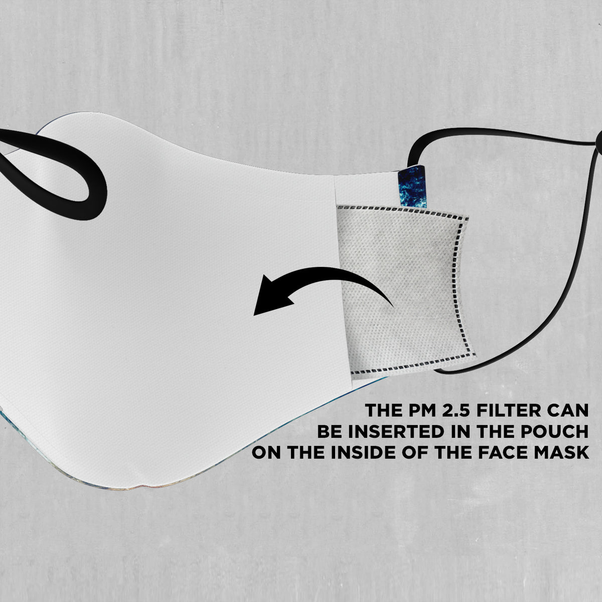 Spiral Galaxy Face Mask