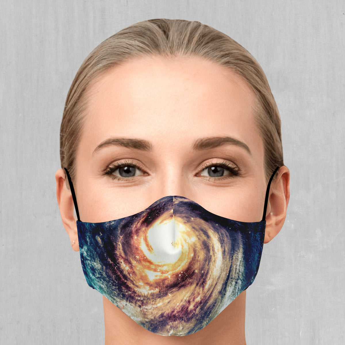 Spiral Galaxy Face Mask