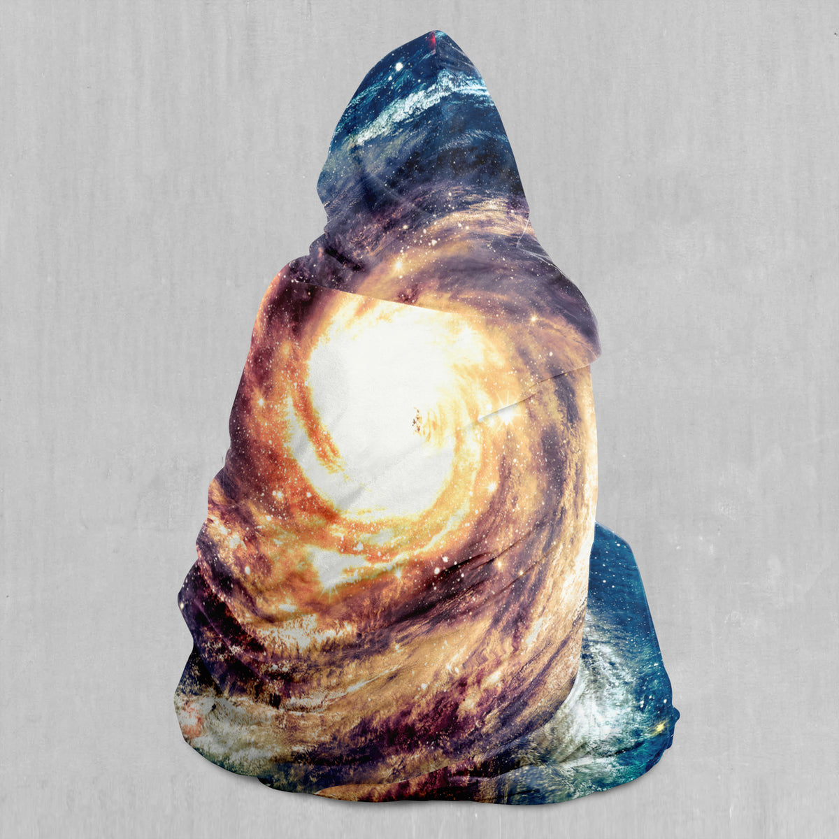 Spiral Galaxy Hooded Blanket