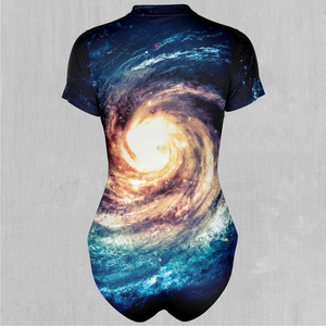 Spiral Galaxy Short Sleeve Bodysuit