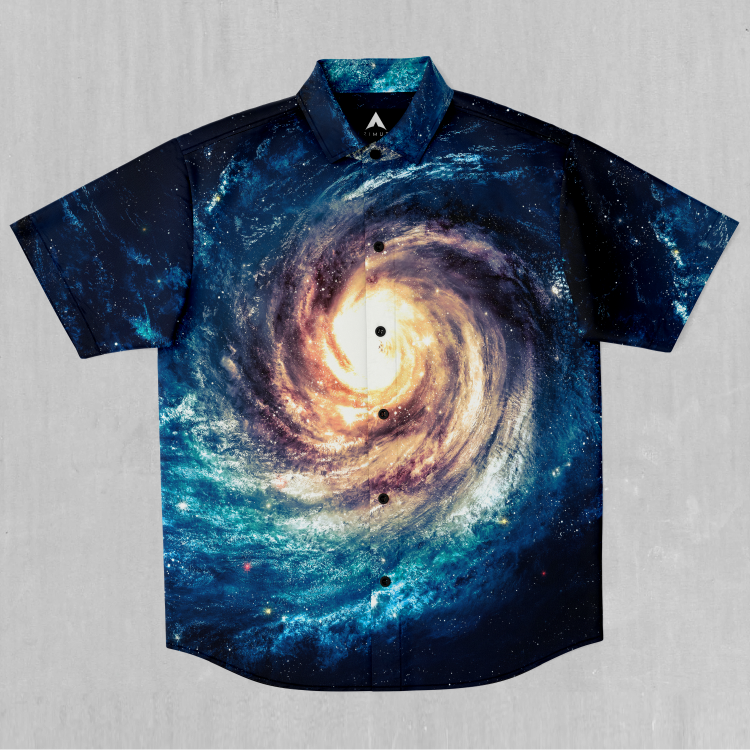 Spiral Galaxy Button Down Shirt