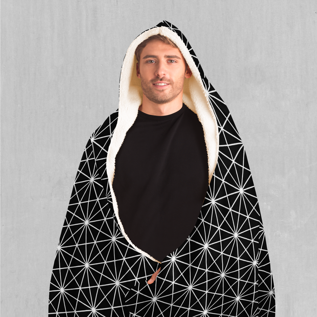 Star Net Hooded Blanket