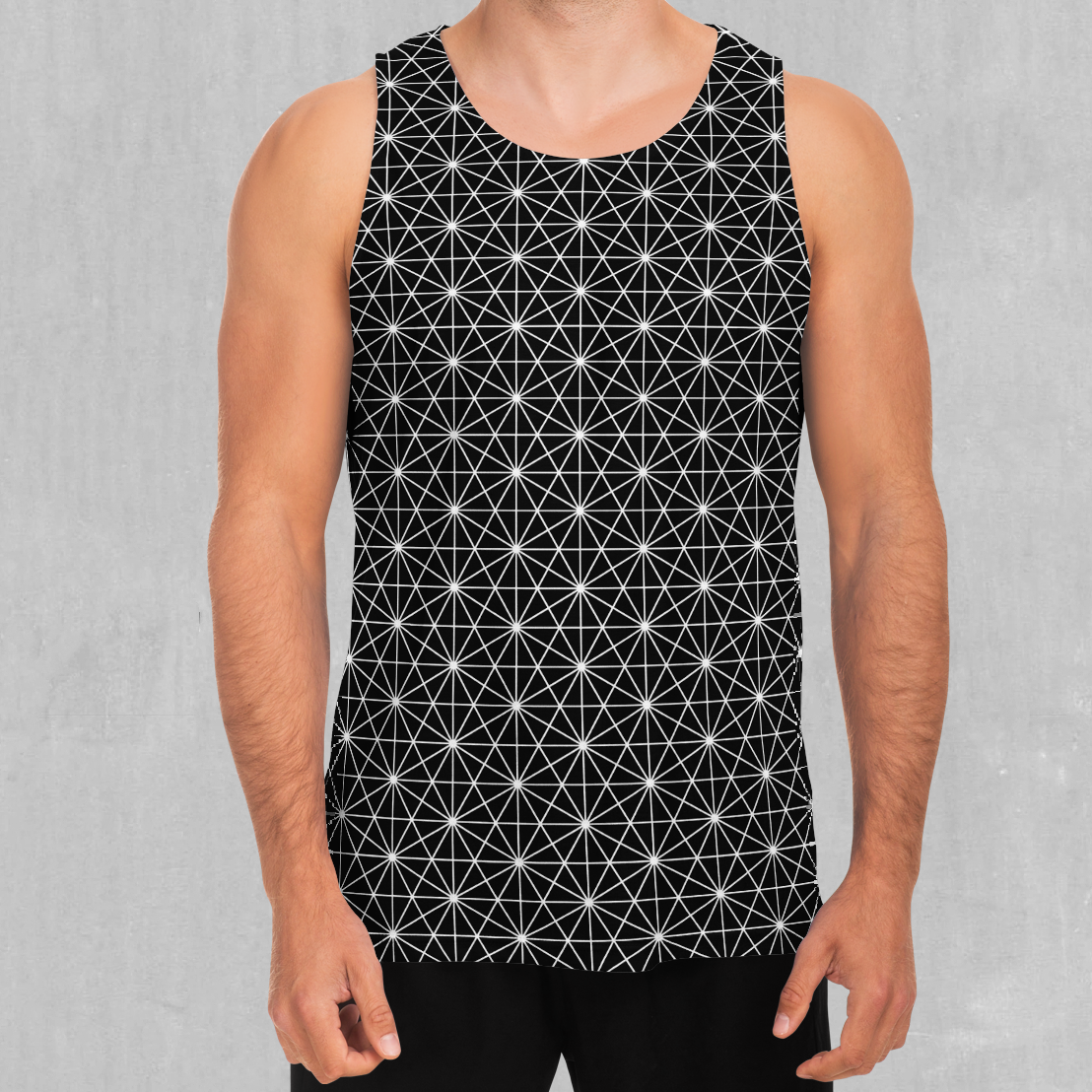 Star Net Men's Tank Top - Azimuth Clothing