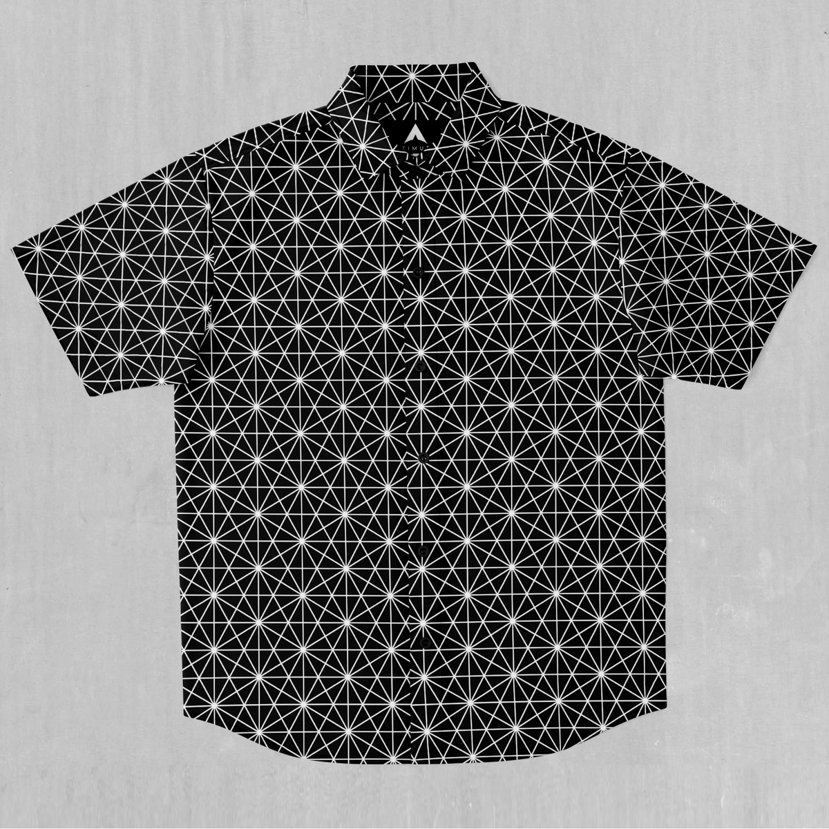 Star Net Button Down Shirt