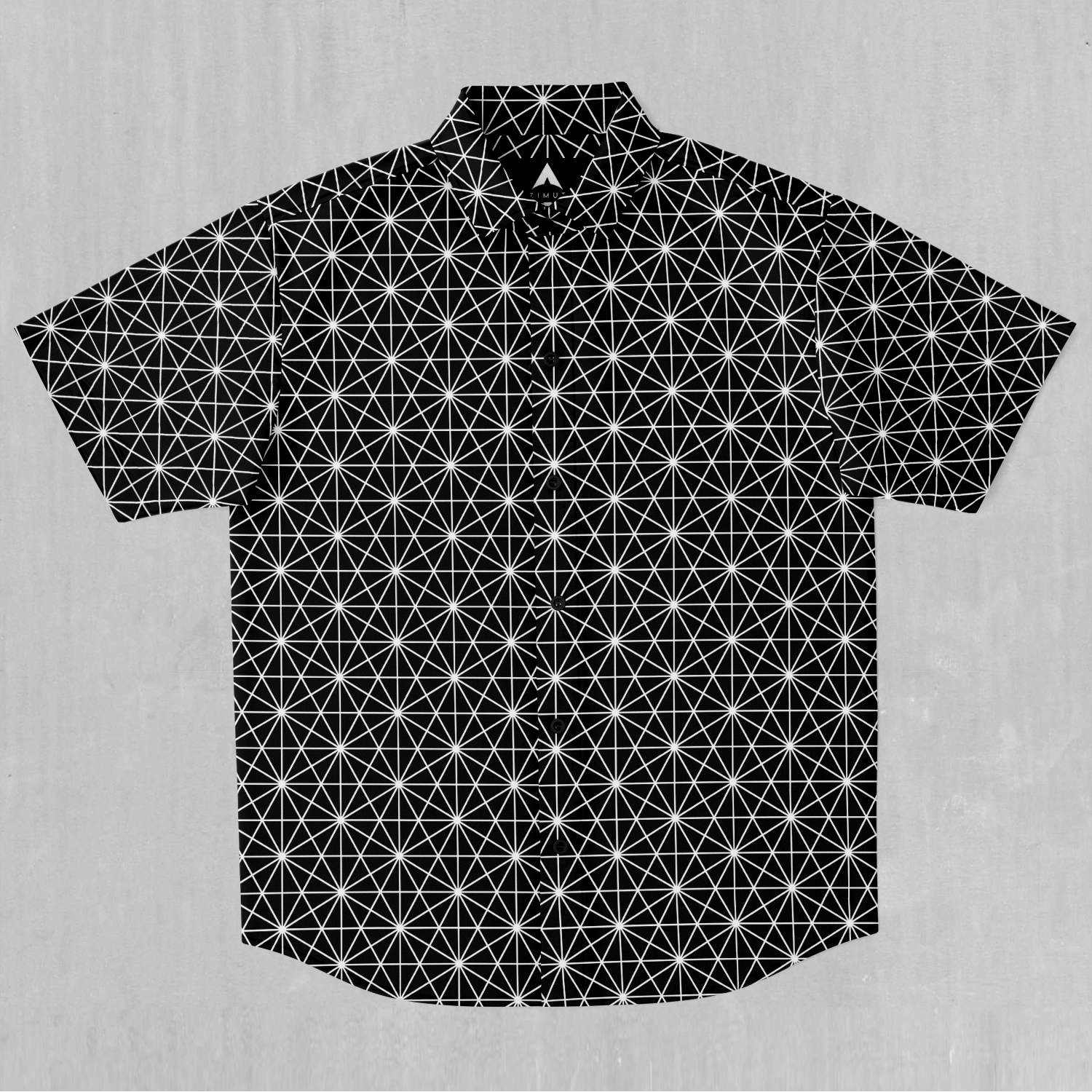 Star Net Button Down Shirt