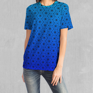 Star Net (Frost) Tee - Azimuth Clothing
