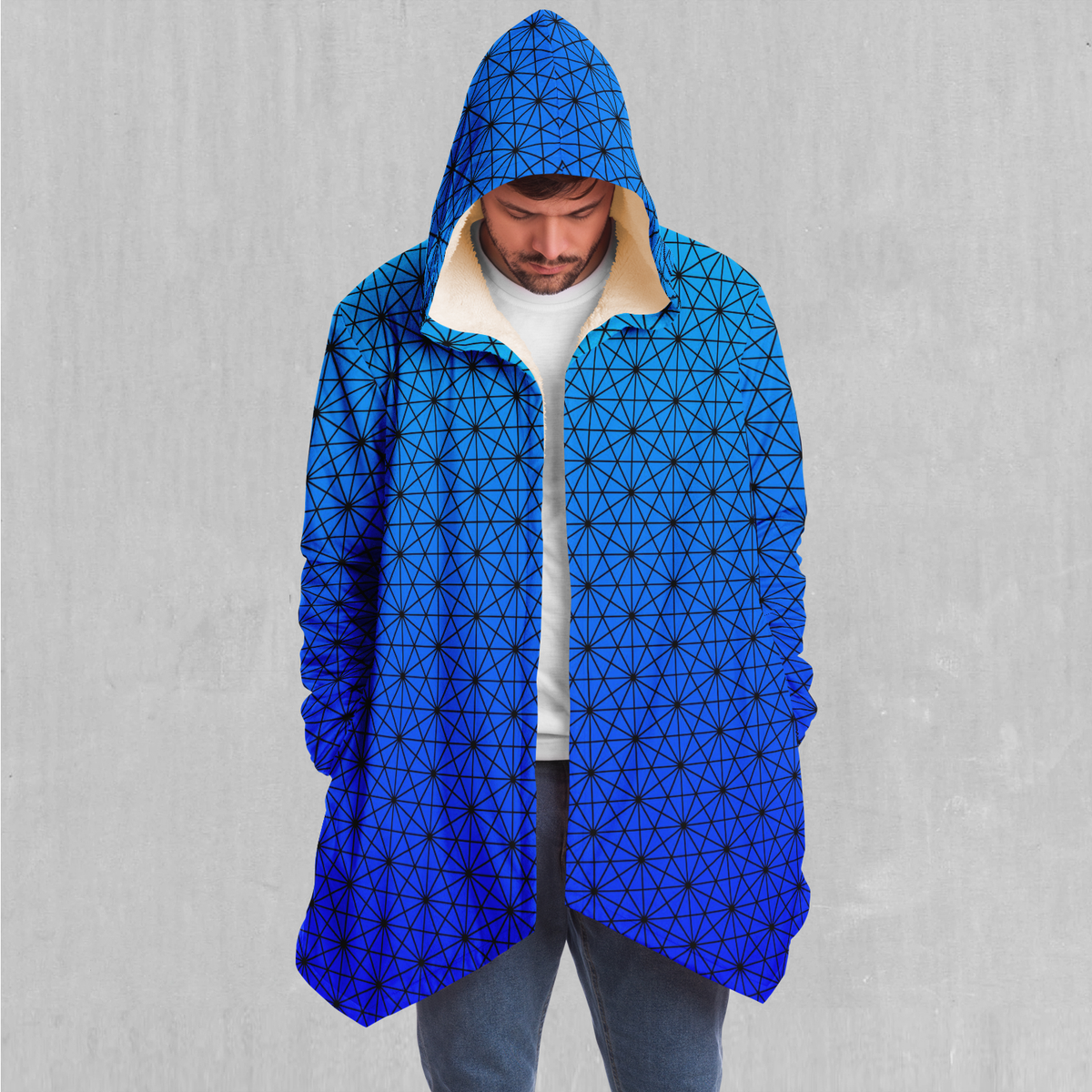 Star Net (Frost) Cloak - Azimuth Clothing