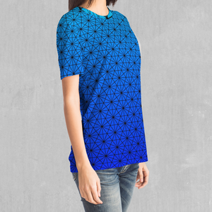 Star Net (Frost) Tee - Azimuth Clothing