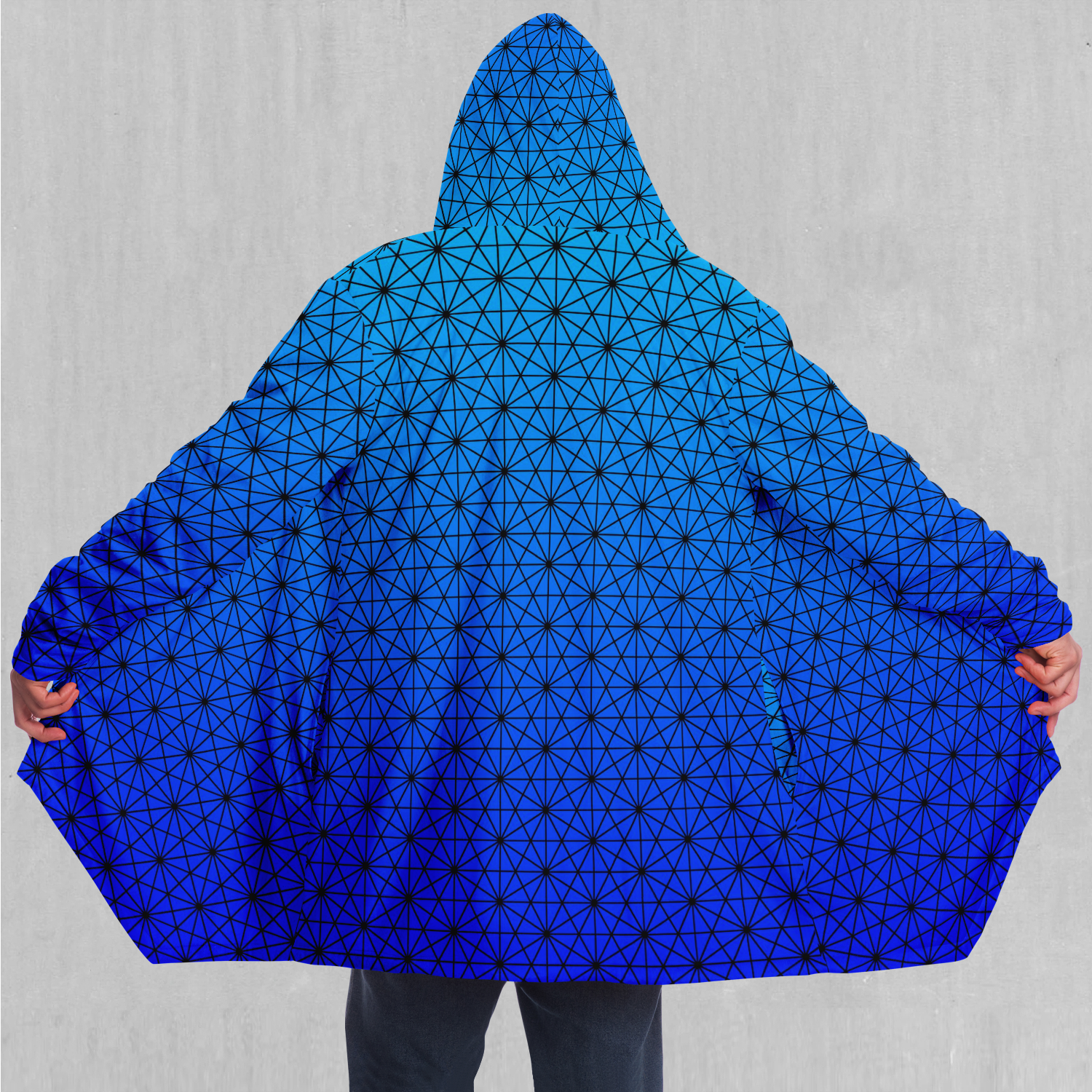 Star Net (Frost) Cloak - Azimuth Clothing