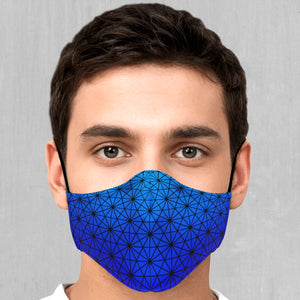 Star Net (Frost) Face Mask - Azimuth Clothing