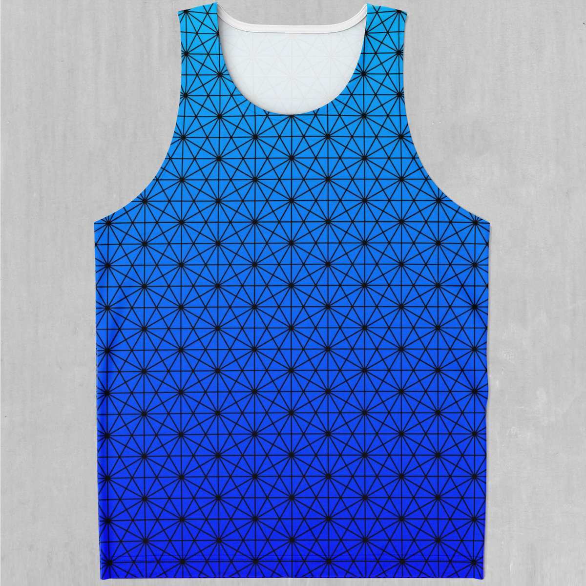 Star Net (Frost) Men's Tank Top - Azimuth Clothing