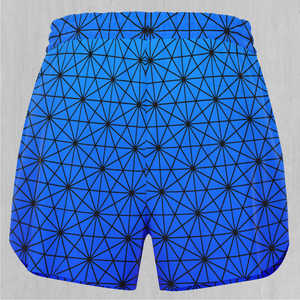 Star Net (Frost) Women's Shorts