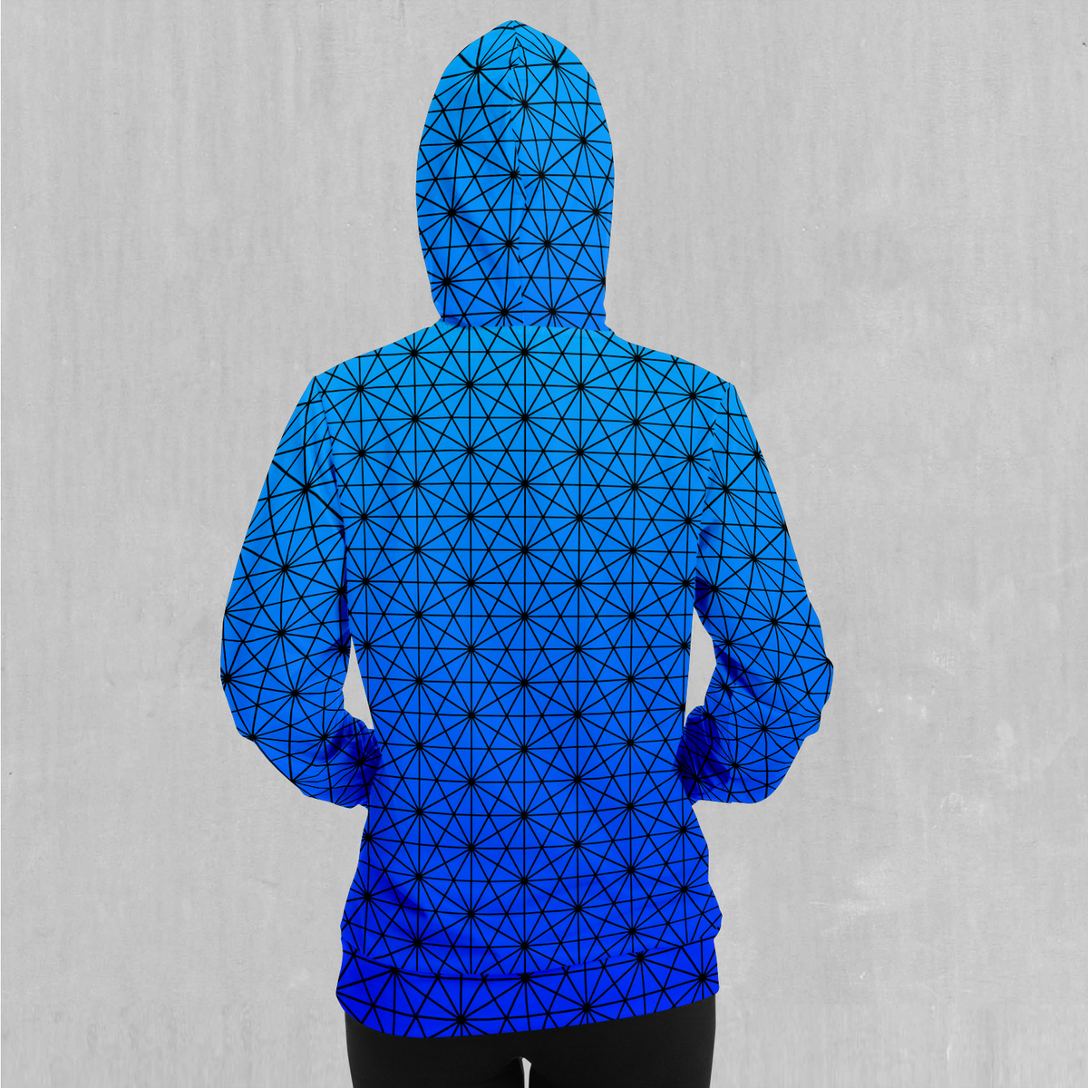 Star Net (Frost) Hoodie - Azimuth Clothing