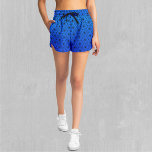 Star Net (Frost) Women's Shorts
