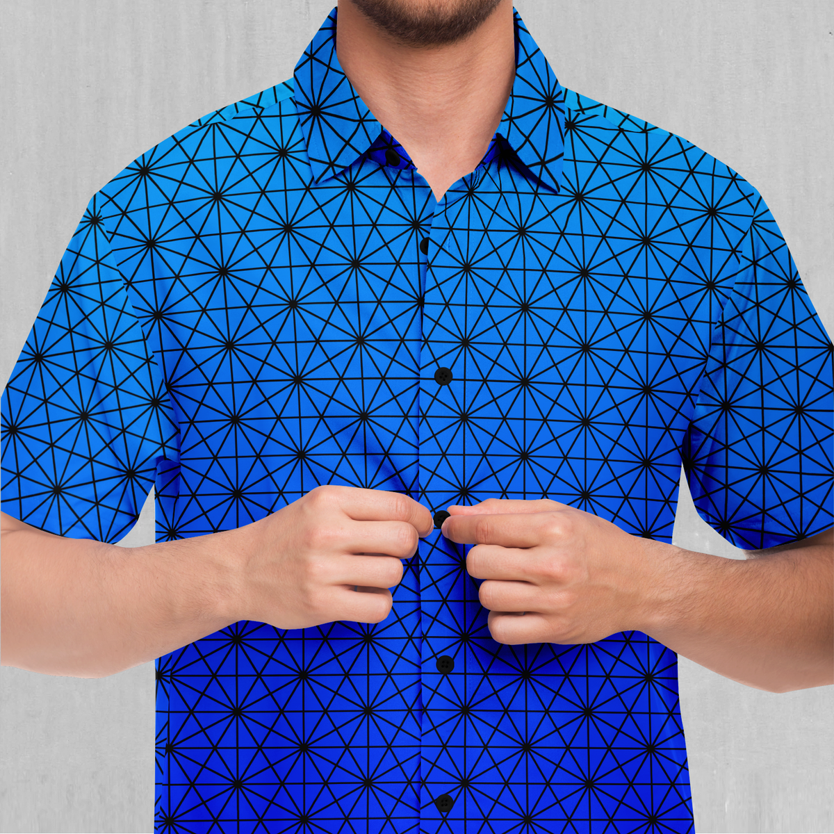 Star Net (Frost) Button Down Shirt