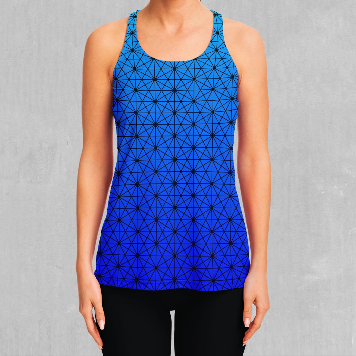 Star Net (Frost) Women's Tank Top