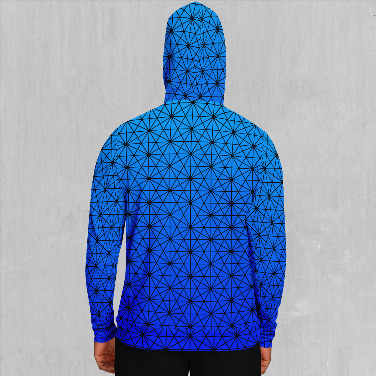 Star Net (Frost) Hoodie - Azimuth Clothing