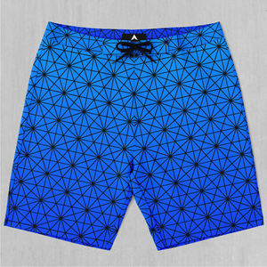 Star Net (Frost) Board Shorts