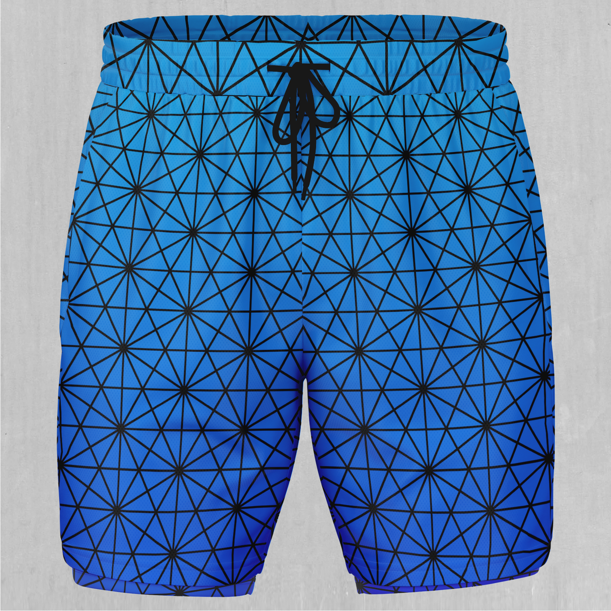 Star Net (Frost) Men's 2 in 1 Shorts