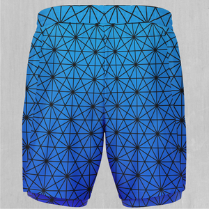 Star Net (Frost) Men's 2 in 1 Shorts