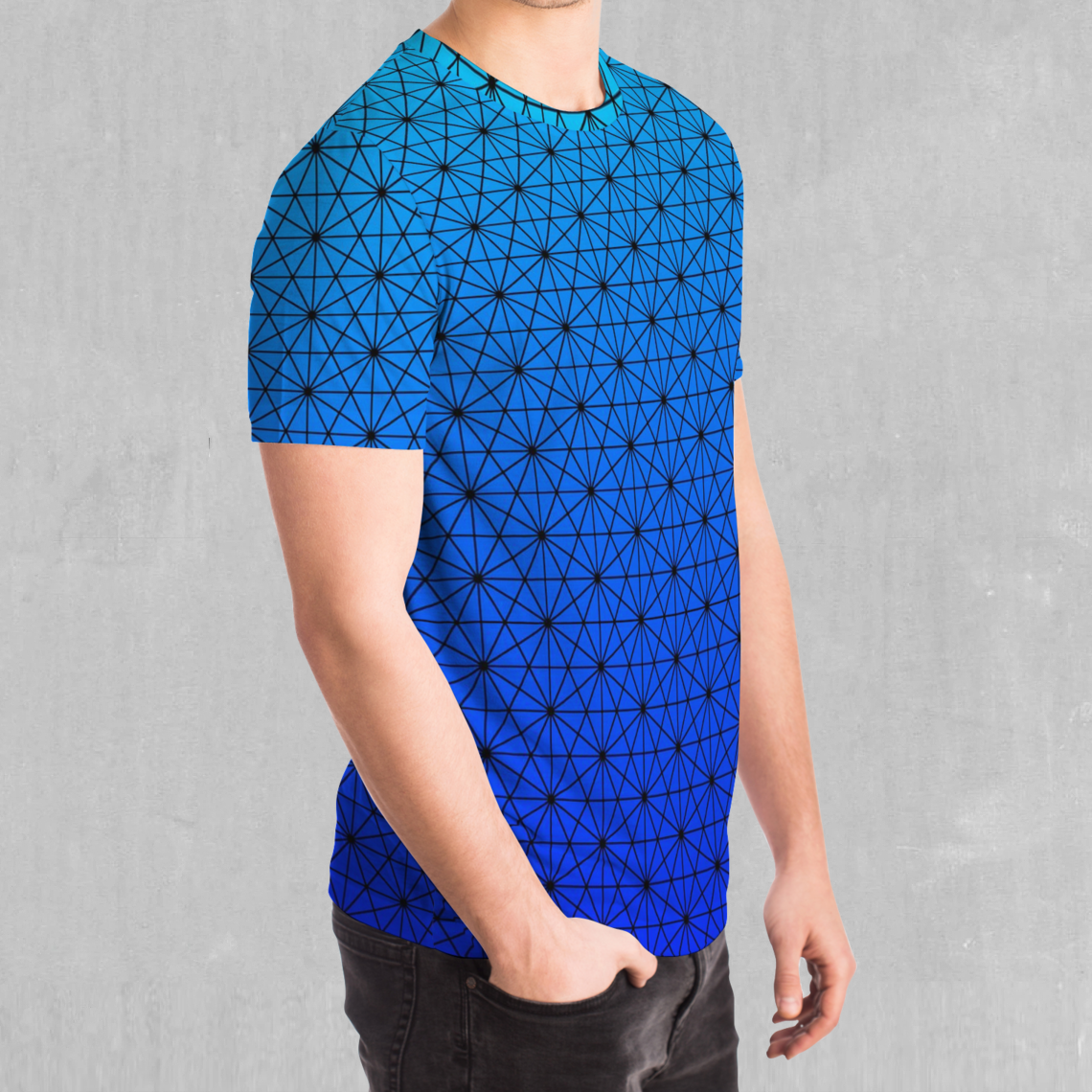 Star Net (Frost) Tee - Azimuth Clothing