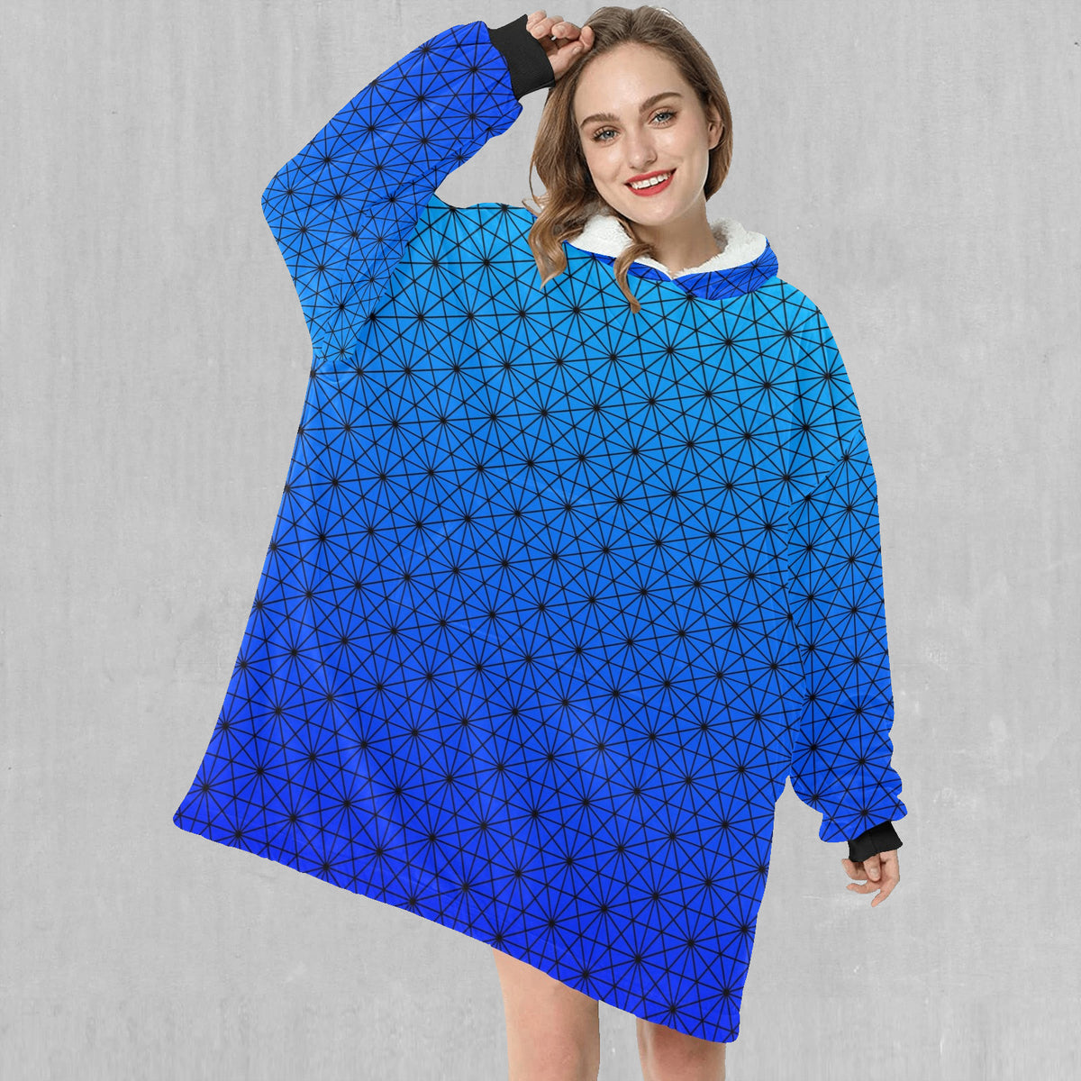 Star Net (Frost) Blanket Hoodie