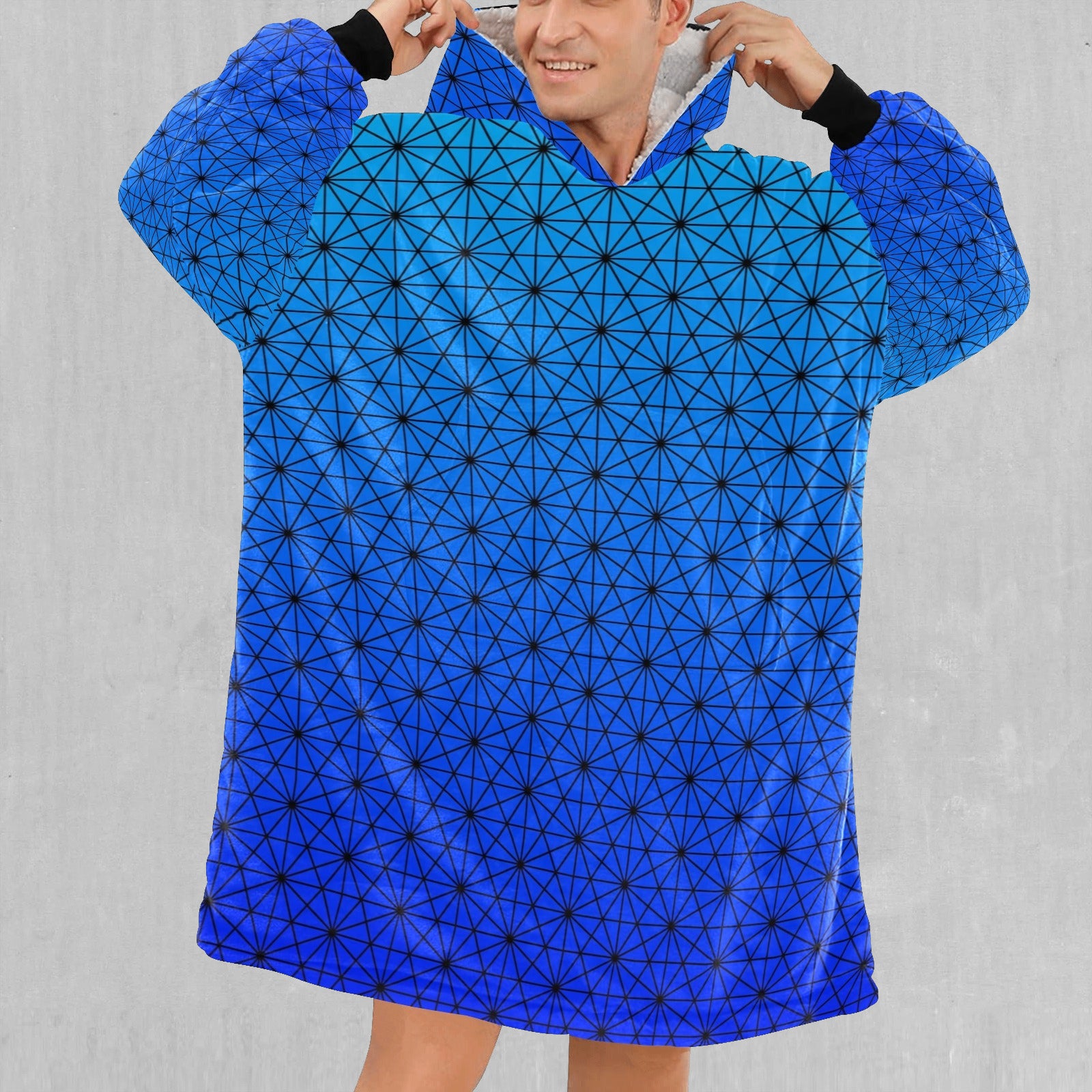 Star Net (Frost) Blanket Hoodie