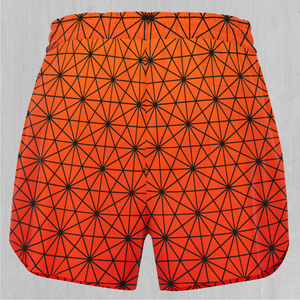 Star Net (Pyro) Women's Shorts