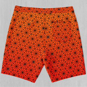 Star Net (Pyro) Board Shorts
