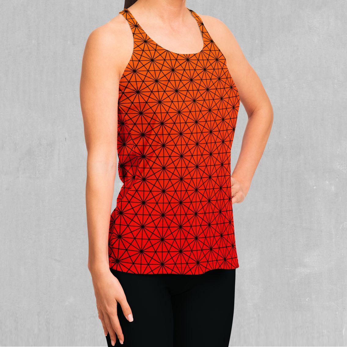Star Net (Pyro) Women's Tank Top