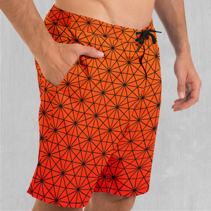 Star Net (Pyro) Board Shorts