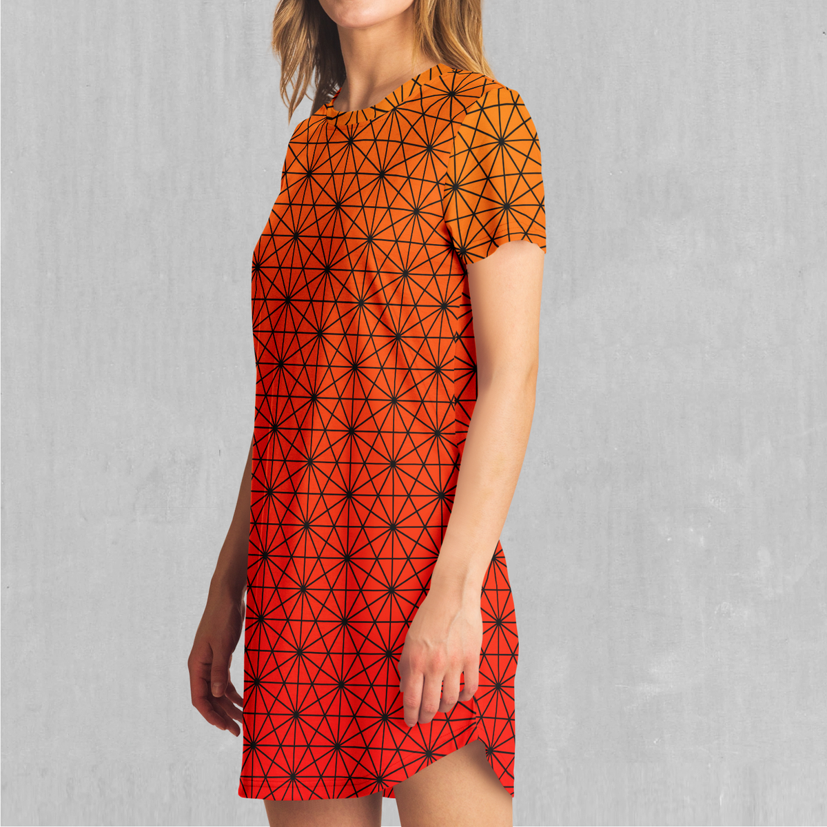 Star Net (Pyro) T-Shirt Dress
