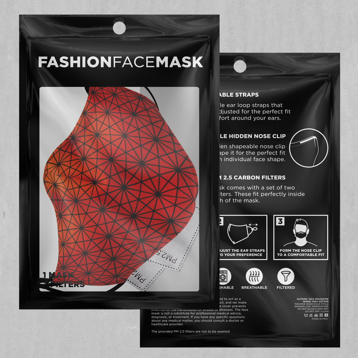 Star Net (Pyro) Face Mask - Azimuth Clothing