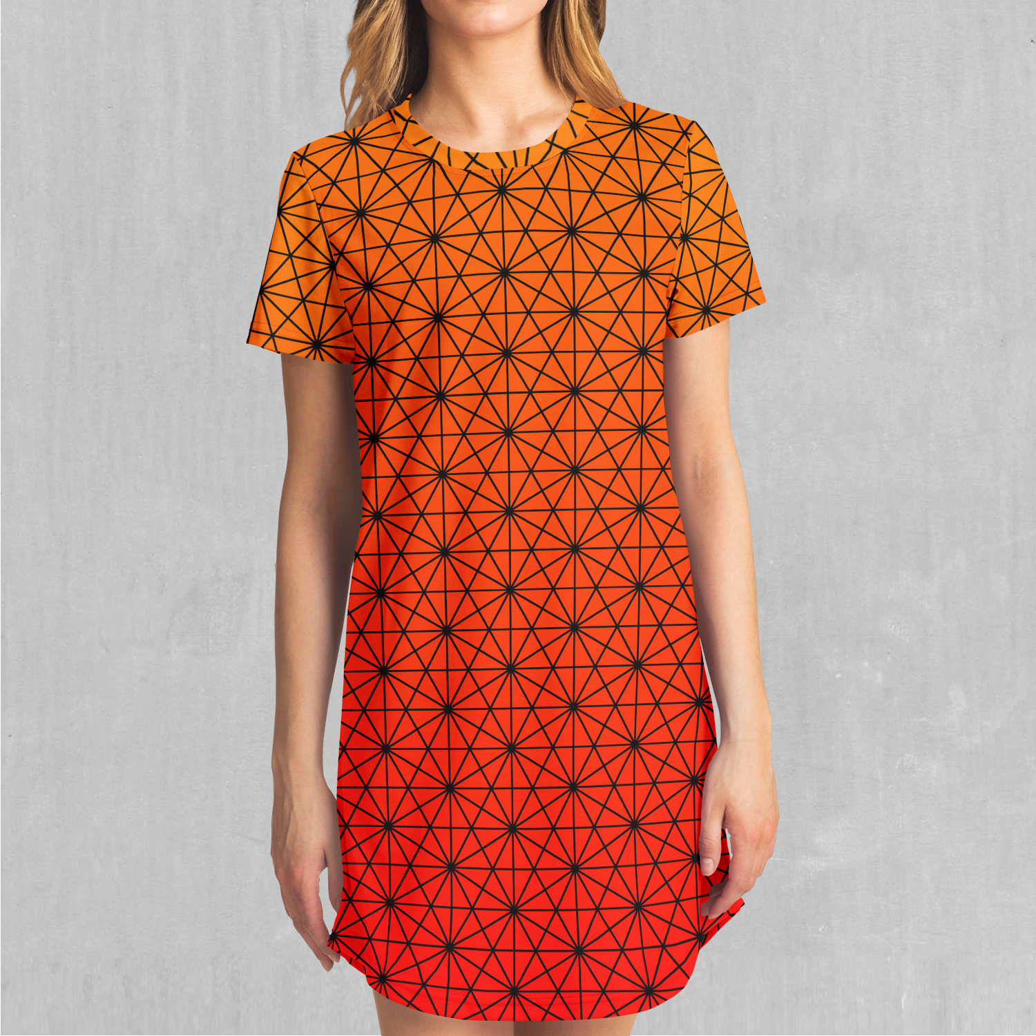 Star Net (Pyro) T-Shirt Dress
