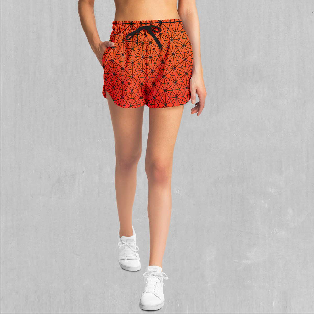 Star Net (Pyro) Women's Shorts