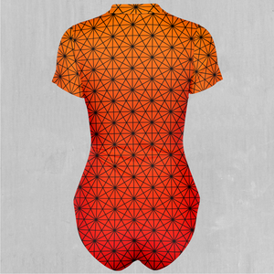 Star Net (Pyro) Short Sleeve Bodysuit