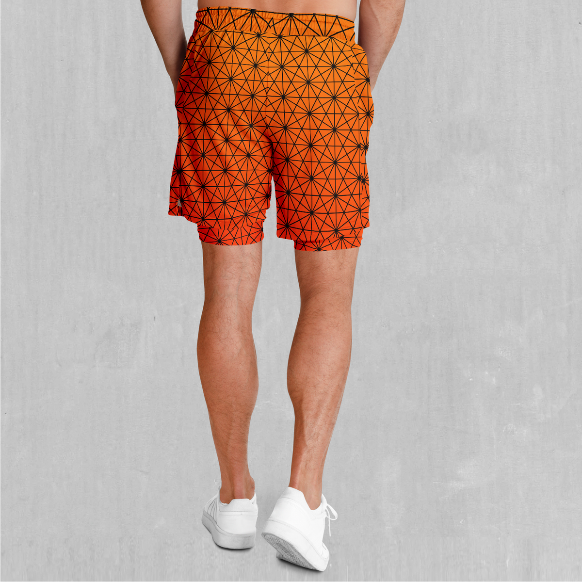 Star Net (Pyro) Men's 2 in 1 Shorts