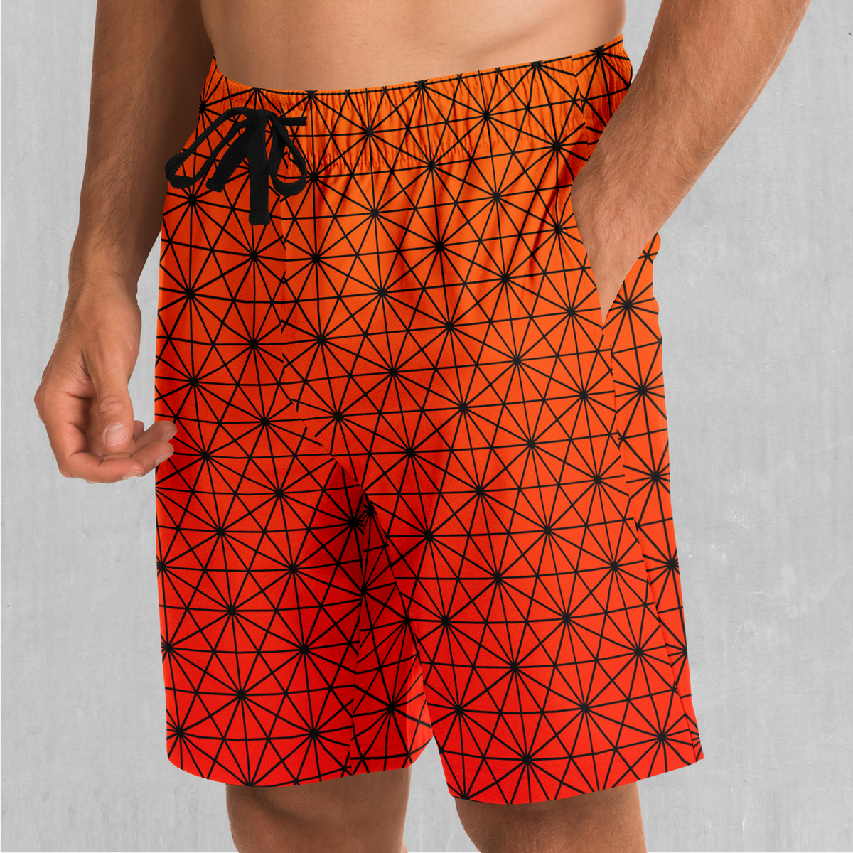 Star Net (Pyro) Shorts - Festival Clothing, Rave Outfits, EDM Gear