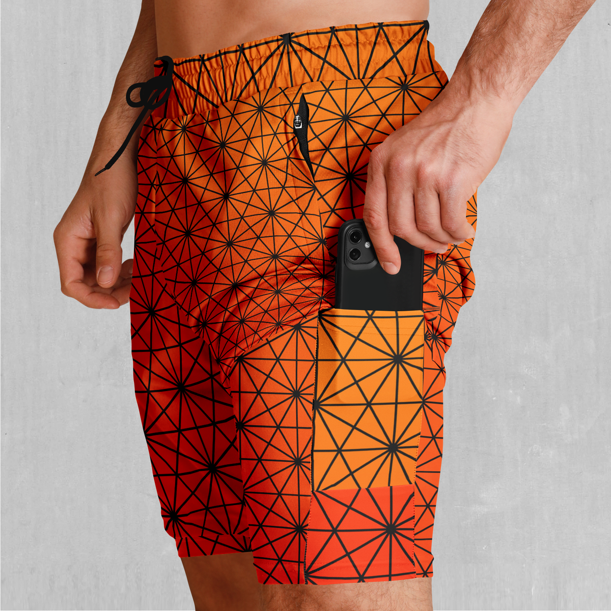 Star Net (Pyro) Men's 2 in 1 Shorts