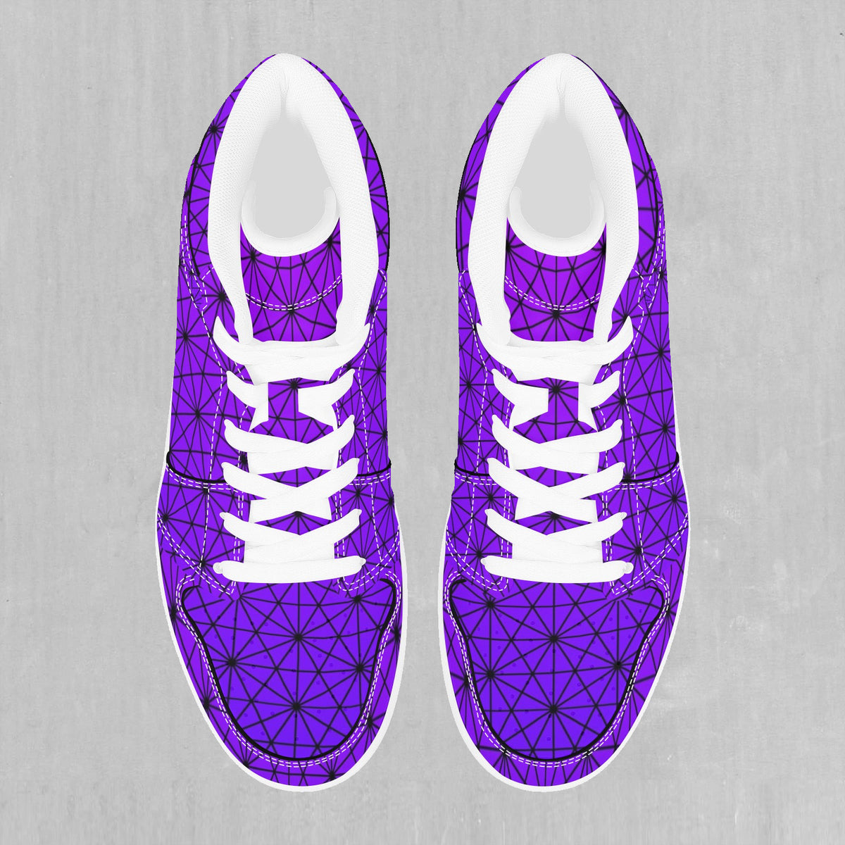 Star Net (Ultraviolet) High Top Sneakers