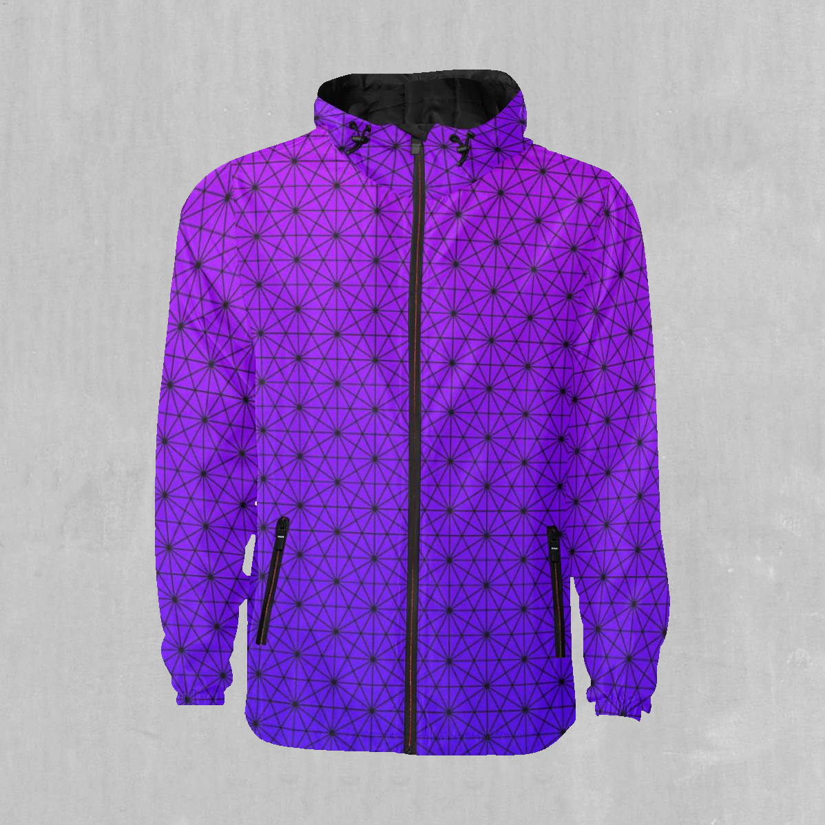 Star Net (Ultraviolet) Windbreaker