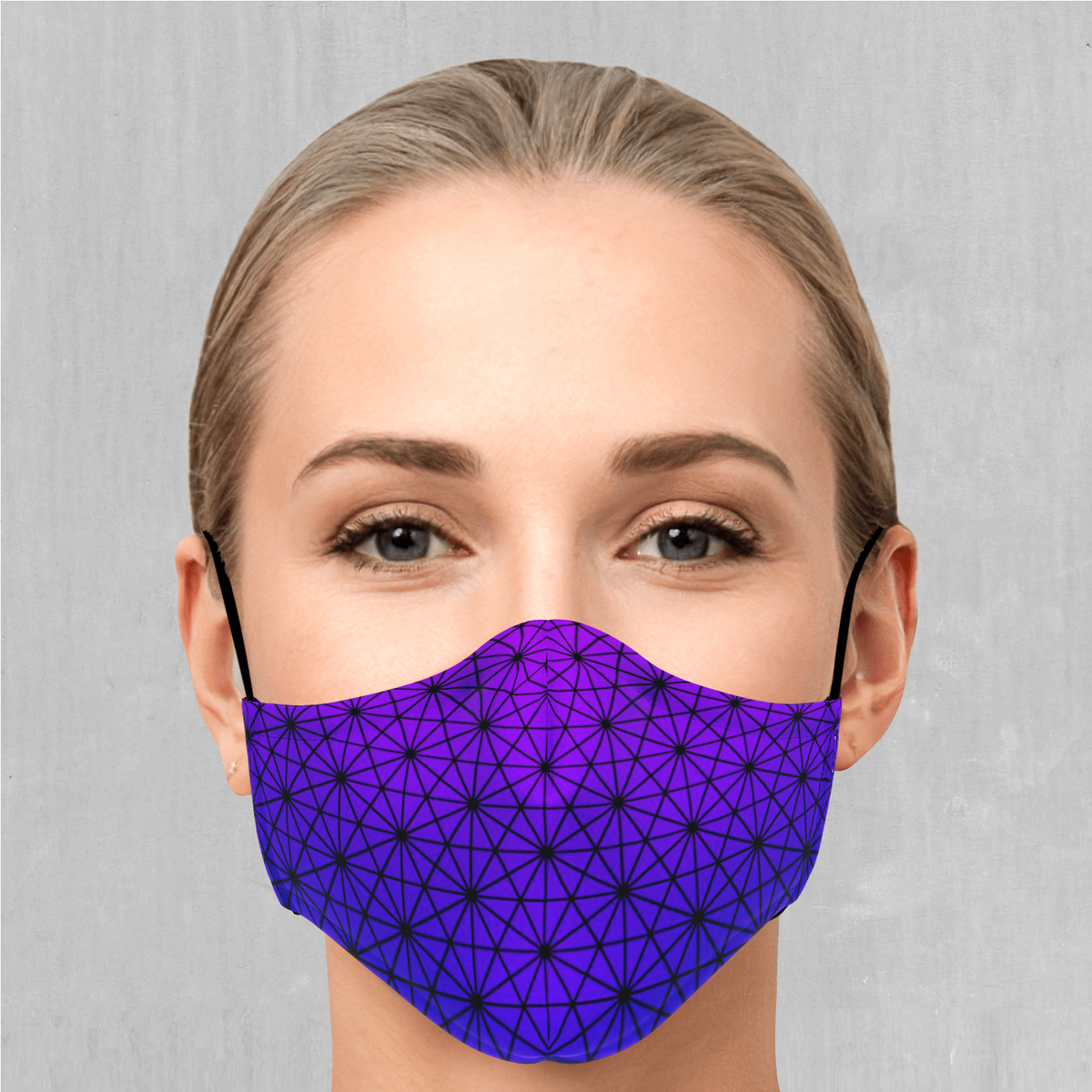 Star Net (Ultraviolet) Face Mask - Azimuth Clothing