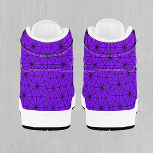Star Net (Ultraviolet) High Top Sneakers