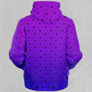 Star Net (Ultraviolet) Sherpa Hoodie