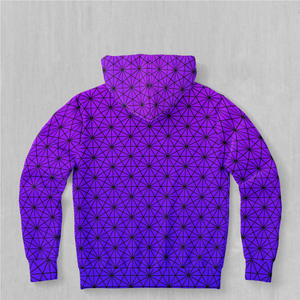 Star Net (Ultraviolet) Hoodie - Azimuth Clothing