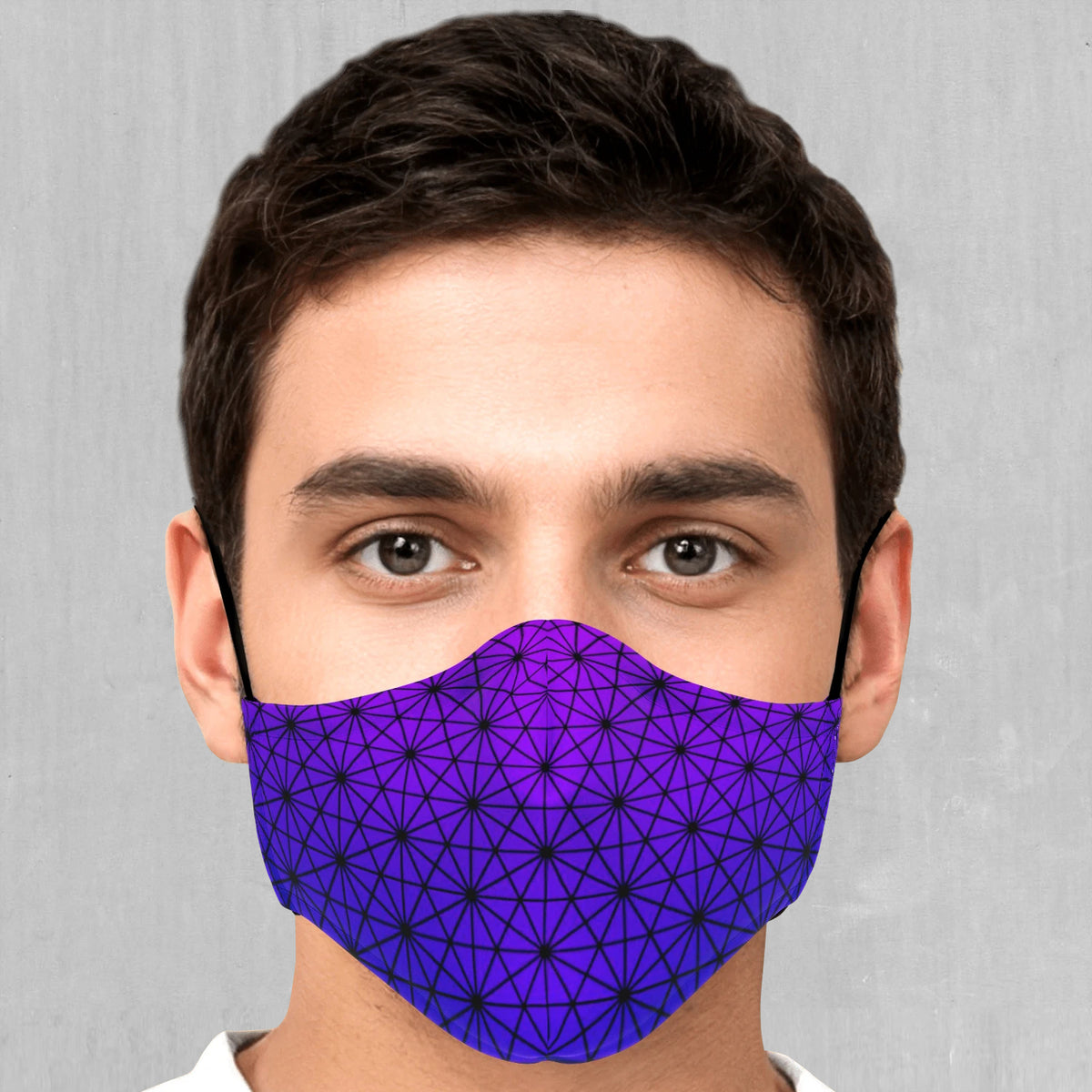 Star Net (Ultraviolet) Face Mask - Azimuth Clothing