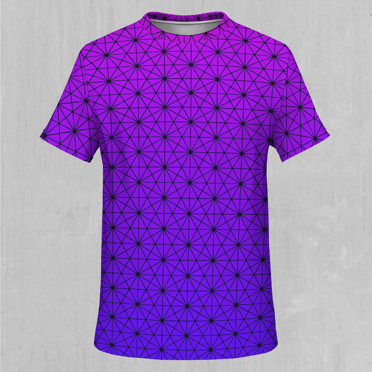Star Net (Ultraviolet) Tee - Azimuth Clothing